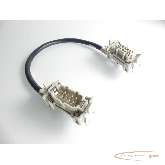   Harting 1x Han 10ES-F + Han 10ES-M Anschlussstecker 10-polig Kabel-Länge: 045m Bilder auf Industry-Pilot