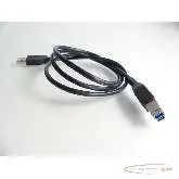  Kabel InLine 35350 USB 3.0 Kabel E97252-H A an B Kabel - Länge: 90cm schwarz Bilder auf Industry-Pilot