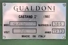 Обрабатывающий центр - универсальный GUALDONI G/61-Z фото на Industry-Pilot