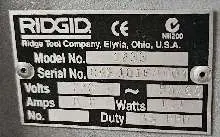 Gewindeschneidmaschine Ridgid 1233 Bilder auf Industry-Pilot