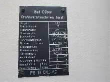 Gewinderollmaschine PROFIROLL BAD DUEBEN PR 10 CNC AC guter Zustand