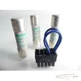   Mersen 3x FR1 0AM5 0V6 500V~ aM 8A + 25mm Crimp-Steckverbinder - ungebr. - Bilder auf Industry-Pilot