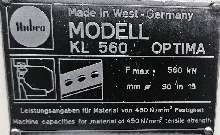 Дыропробивные прессы Mubea KL 560 фото на Industry-Pilot