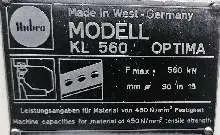 Дыропробивные прессы Mubea KL 560 фото на Industry-Pilot