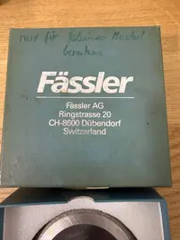 قرص الطحن Fässler Diamantschleifscheibe الصورة على Industry-Pilot