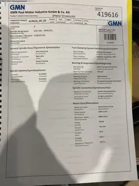 Accessoires pour machines de meulage GMN – Müller (Höfler) HGS 205 -4000/24 Images sur Industry-Pilot