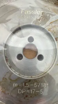 قرص الطحن Fässler Diamantschleifscheibe الصورة على Industry-Pilot