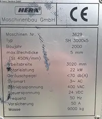 Compound Folding Machine HERA SH 3000 x 5 photo on Industry-Pilot