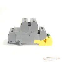   entretec D4/6_LNTP Installationsklemmblock grau grün gelb 