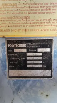 نظام الفلترة Höcker Polytechnik L 300 الصورة على Industry-Pilot