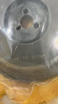 Disque de meulage Konvex Diamantschleifscheibe Images sur Industry-Pilot