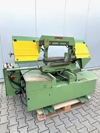  Bandsaw metal working machine Metallbandsäge MEBA 320 DG halbautomatisch hydraulisch photo on Industry-Pilot