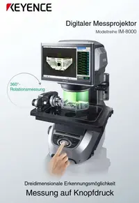  Messsystem Messmaschine Keyence IM-8020 