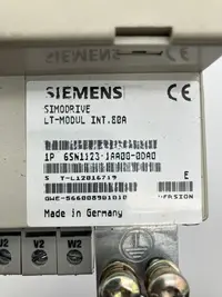  Siemens SIMODRIVE LT-MODUL INT. 80A     6SN1123-1AA00-0DA0 photo on Industry-Pilot