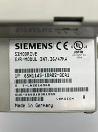  Siemens SIMODRIVE E-R-MODUL INT. 36-47KW 6SN1145-1BA02-0CA1 Images sur Industry-Pilot
