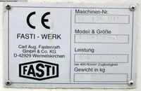 آلة ثني الصفائح بثلاث بكرات FASTI 136-15-5.0 الصورة على Industry-Pilot