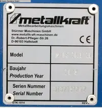 مقص صفائح - ميكانيكي METALLKRAFT / DURMA MTBS 2050-30 الصورة على Industry-Pilot