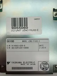  Yaskawa DX100 I-O Unit JZNC-YIU02-E фото на Industry-Pilot