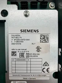  Siemens SINUMERIK MCP 483C PN Bedienpanel 6FC5303-0AF22-0AA1 фото на Industry-Pilot