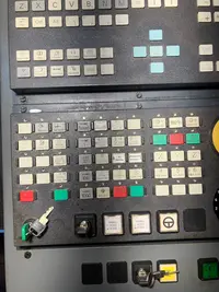  Siemens SINUMERIK 840D Komplettbedientafel OP032S mit PCU 50 und CNC-Tastatur   6FC5203-0AD10-1AA0 - 6FC5210-0DF21-2AA0 - 6FC5203-0AC00-1AA0 guter Zustand