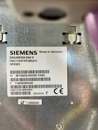  Siemens SINUMERIK 840D Komplettbedientafel OP032S mit PCU 50 und CNC-Tastatur   6FC5203-0AD10-1AA0 - 6FC5210-0DF21-2AA0 - 6FC5203-0AC00-1AA0 guter Zustand