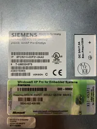  Siemens SINUMERIK 840D Komplettbedientafel OP032S mit PCU 50 und CNC-Tastatur   6FC5203-0AD10-1AA0 - 6FC5210-0DF21-2AA0 - 6FC5203-0AC00-1AA0 guter Zustand