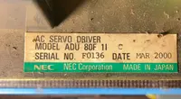  AC Servo Driver NEC ADU 80F 11 C фото на Industry-Pilot