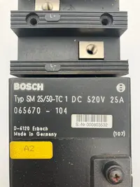  Bosch SM 25-50-TC1 065670-104 фото на Industry-Pilot