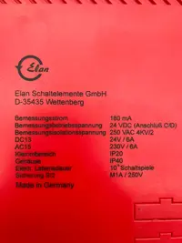  Elan Sicherheitsschaltgerät GO-1 Typ SRBF S1 الصورة على Industry-Pilot