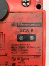  Telemecanique Sicherheitsschalter XCS-E фото на Industry-Pilot