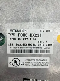  Mitsubishi DIO Unit FCU6-DX221 photo on Industry-Pilot