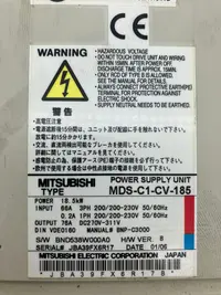  Netzteil Mitsubishi MDS-C1-CV-185 guter Zustand
