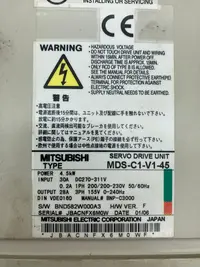  Servoantrieb Mitsubishi MDS-C1-V1-45 photo on Industry-Pilot