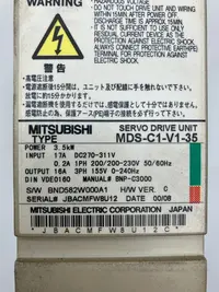  Servoantrieb Mitsubishi MDS-C1-V1-35 guter Zustand
