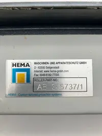  HEMA Maschinenschutz Rollabdeckung AB 368737-1 Images sur Industry-Pilot