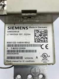  Siemens SIMODRIVE LT-Modul INT. 2x25A 6SN1123-1AB00-0BA2 guter Zustand