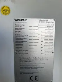  Tour à commande cyclique WEILER E 35 Images sur Industry-Pilot