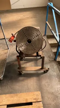  Schweißdrehtisch MERKLE D 300/60 