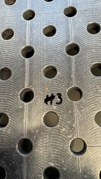 Schweißtisch SIEGMUND - System 28 Professional 750 - 1500x1500 guter Zustand