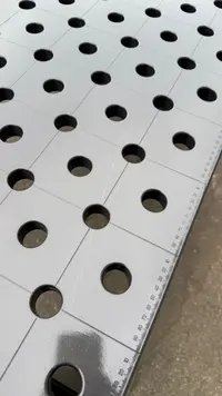 Schweißtisch SIEGMUND - System 28 Prof. Extr. 8.7 - 2400x1200 guter Zustand