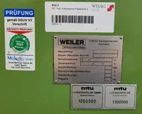 Leit- und Zugspindeldrehmaschine Unbekannt/Unknown WEILER Praktikant 160 guter Zustand