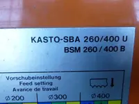 Bandsägeautomat - Horizontal KASTO SBA 260/400 U guter Zustand