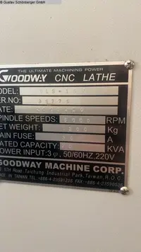 Tour CNC - Machine à banc incliné GOODWAY GLS-150 Images sur Industry-Pilot