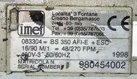 منشار شريطي BERG & SCHMID (IMET) BS 350 AFI-E + ESC الصورة على Industry-Pilot