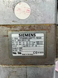 Synchronservomotor Servomotor Siemens 1FK6060-6AF71-1EG0 guter Zustand