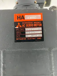 محرك سيرفو متزامن AC Servomotor Mitsubishi HA100C الصورة على Industry-Pilot