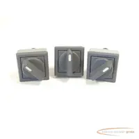 Wahlschalter Schlegel Wahlschalter 3 Pos. rastend quadratisch 27x27 mm VPE 3 St. 