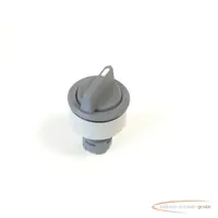  Wahlschalter Schlegel Wahlschalter 3 Positionen rastend rund Ø 28mm Montagemutter grau 