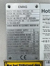 Вертикальный токарный станок EMAG VSC 315 фото на Industry-Pilot