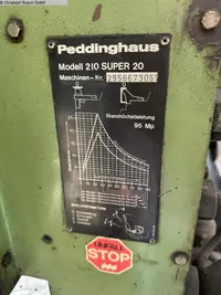 Cisaille pour profilé en acier PEDDINGHAUS 210 Super 20 Images sur Industry-Pilot